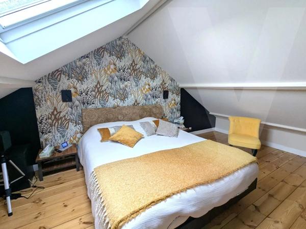 Maison de charme climatisée – 182 m² au sol – 4 chambres + 1 Bureau – Jardin plein sud - 44300 Nantes - Réf 294