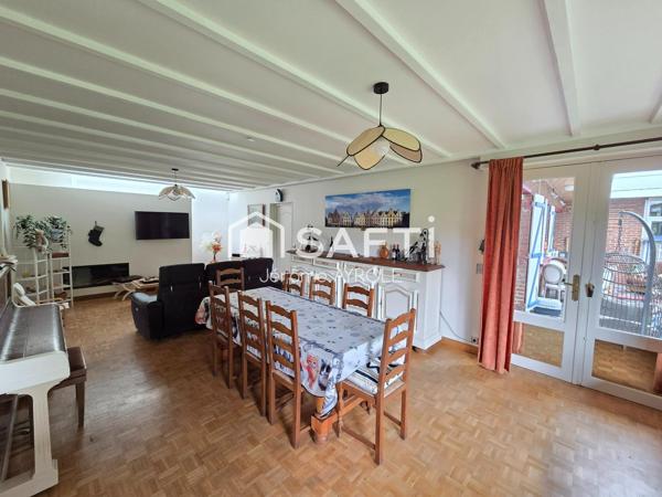 Plain-pied 163 m2 + véranda chauffée de 27 m2