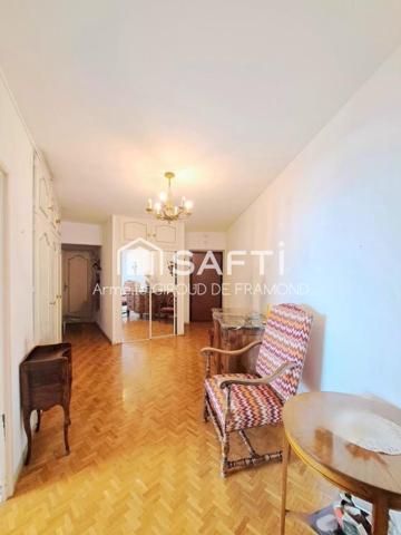 À Mulhouse (68100) appartement 4 pièces – 104 m² – 3 chambres, Tour de l’Europe (19? étage) avec vue dégagée sur les Vosges.