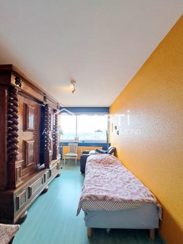 À Mulhouse (68100) appartement 4 pièces – 104 m² – 3 chambres, Tour de l’Europe (19? étage) avec vue dégagée sur les Vosges.