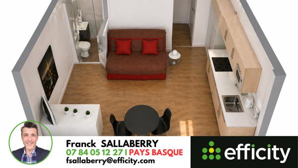 Appartement
         1 pièce
        - 20 m²