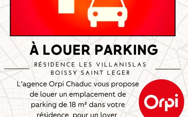 Stationnement à louer