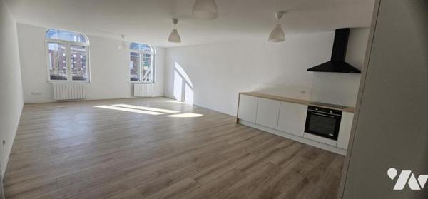 LENS Hyper Centre - appartement de 104,10 m² - 2 chambres - terrasse - possibilité garage 