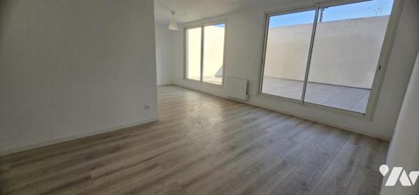 LENS Hyper Centre - appartement de 104,10 m² - 2 chambres - terrasse - possibilité garage 