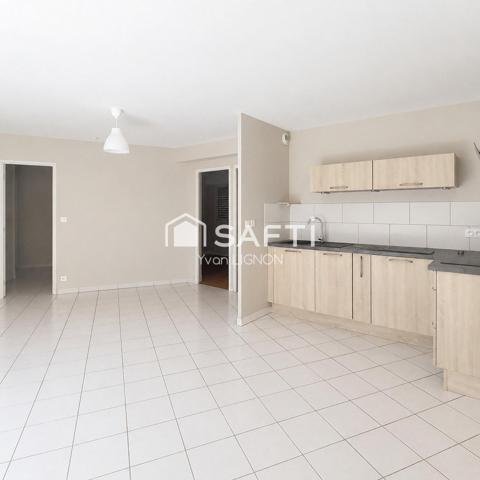 T3 lumineux à Guérande avec balcon & garage