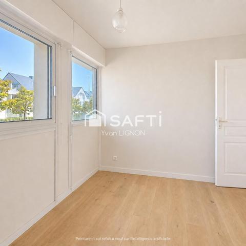 T3 lumineux à Guérande avec balcon & garage