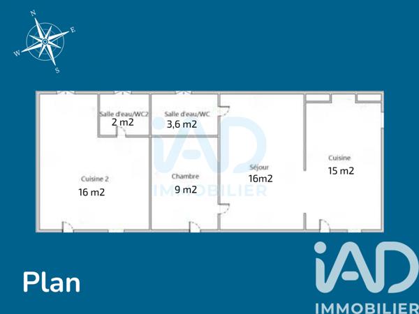 Maison à vendre 3 pièces 65 m² Soligny-la-Trappe