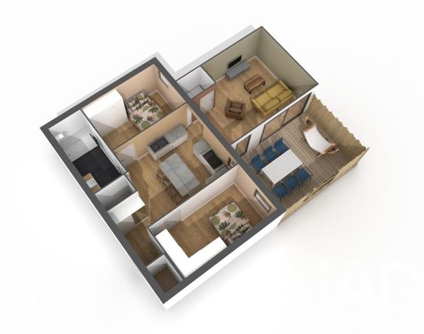 Appartement à vendre 3 pièces 72 m² Nancy