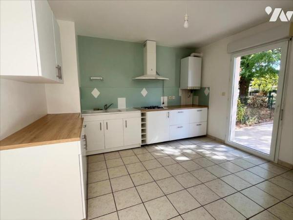 Appartement grand T2 avec jardin et terrasse