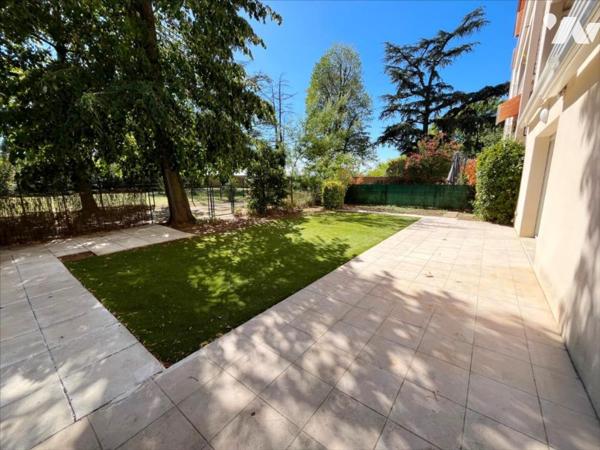 Appartement grand T2 avec jardin et terrasse