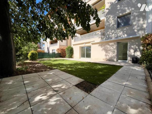 Appartement grand T2 avec jardin et terrasse