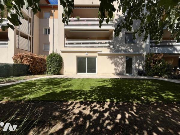 Appartement grand T2 avec jardin et terrasse