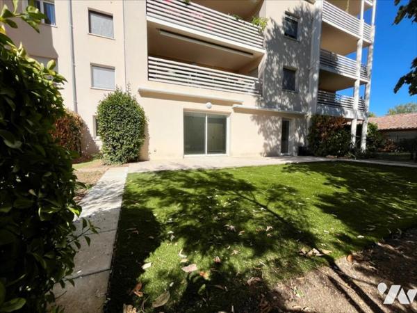 Appartement grand T2 avec jardin et terrasse