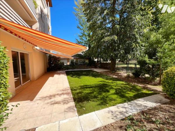 Appartement grand T2 avec jardin et terrasse