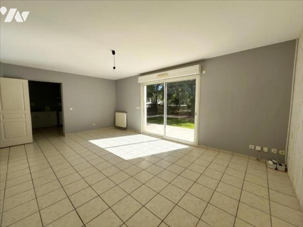 Appartement grand T2 avec jardin et terrasse