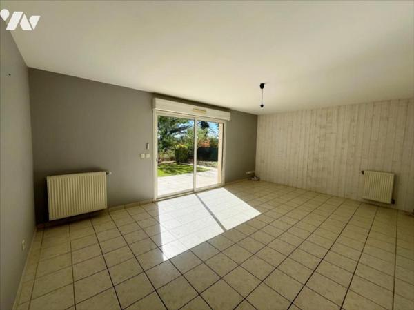 Appartement grand T2 avec jardin et terrasse