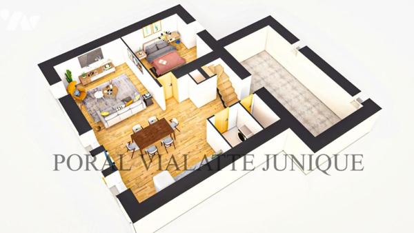Maison de village T6 avec jardin