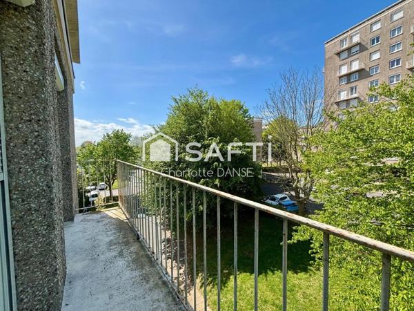 4 chambres – Idéal colocation ou résidence principale – Dernier étage avec balcon