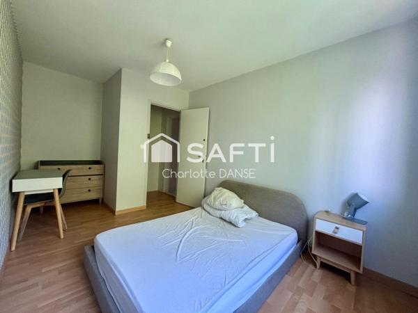 4 chambres – Idéal colocation ou résidence principale – Dernier étage avec balcon