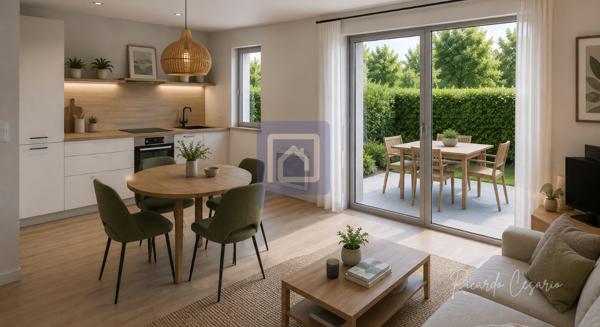 Appartement 3 pièces, Comme une maison, avec les avantages d'un appartement