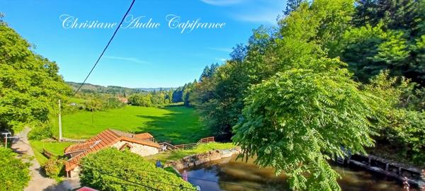 Entre Cluny et Charolles, ensemble immobilier avec 3 gîtes, d'une surface de 190 m², sur terrain de 6 000 m²