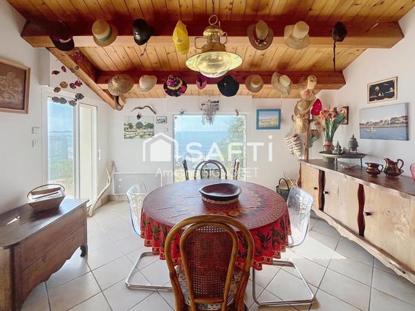 Maison face à l’océan, accès direct plage