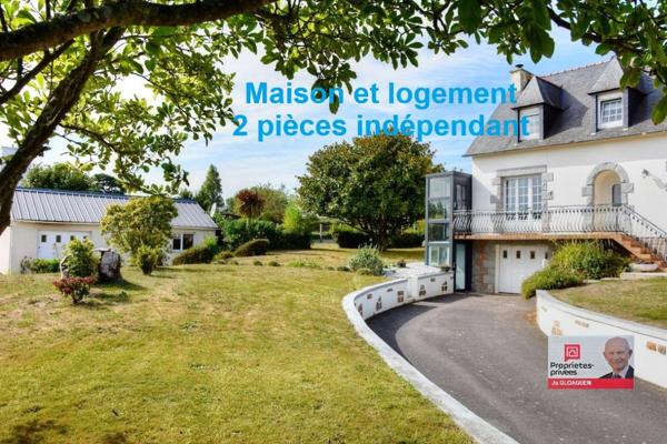 Maison et logement T2 indépendant à 5 mn de la mer