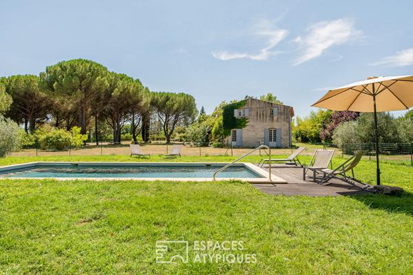 Propriété de charme avec gîte, parc arboré 8600 m² et piscine