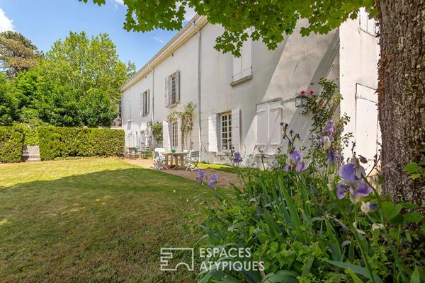 Maison ancienne de charme avec vue sur les monts du lyonnais