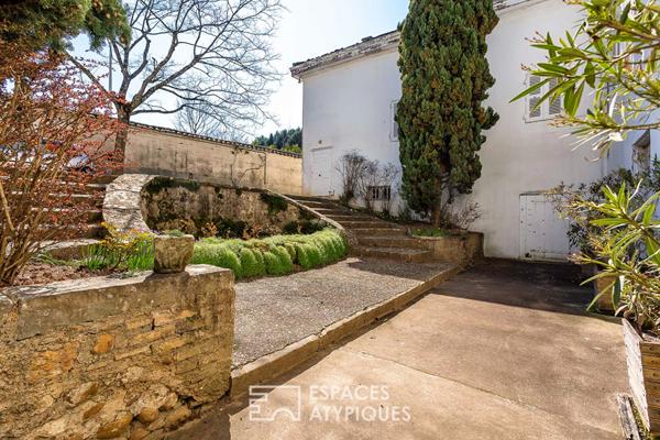 Maison ancienne de charme avec vue sur les monts du lyonnais