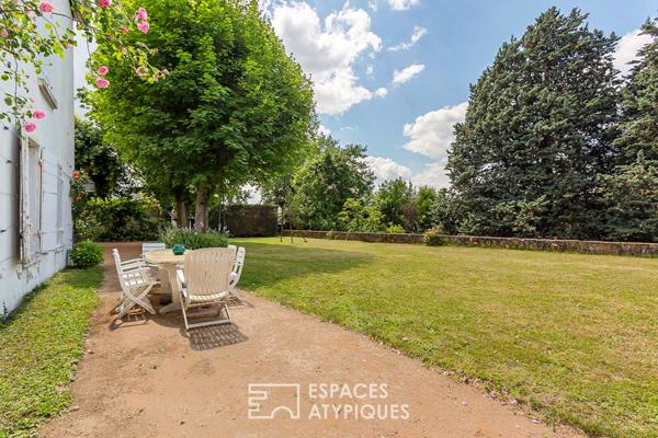Maison ancienne de charme avec vue sur les monts du lyonnais