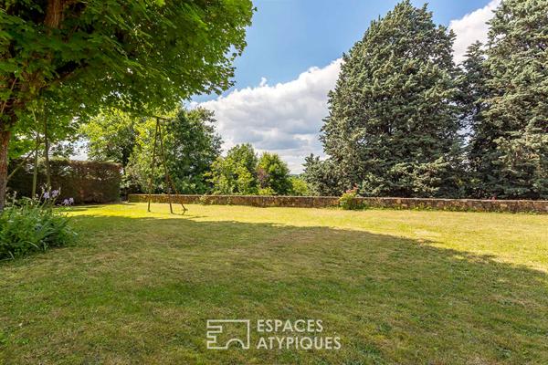 Maison ancienne de charme avec vue sur les monts du lyonnais