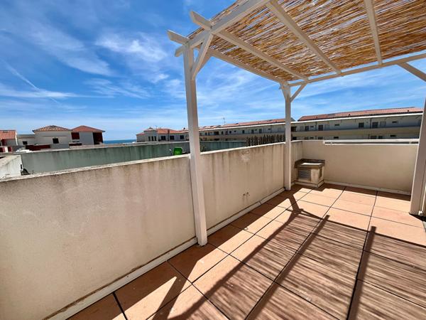 Appartement 3 pièce(s) 66.76 m2 au sol avec vue mer et parking FRONTIGNAN