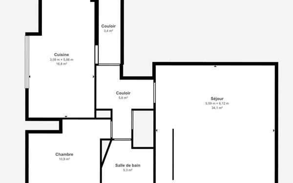 Appartement à vendre    4 pièces • 103 m2 Baraqueville