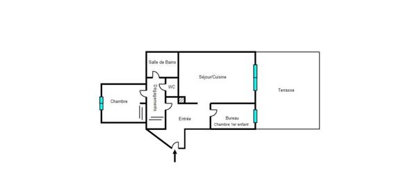 Appartement à vendre 3 pièces 56 m² Nice