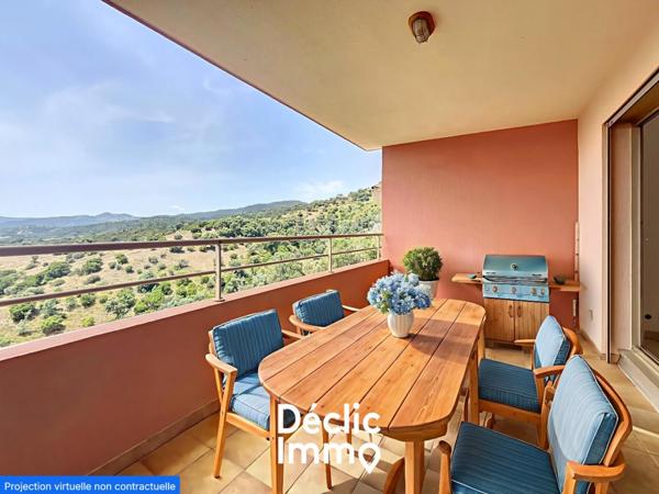 Vente appartement Mandelieu la napoule, 74m² 3 pièces 495 000€ avec terrasse