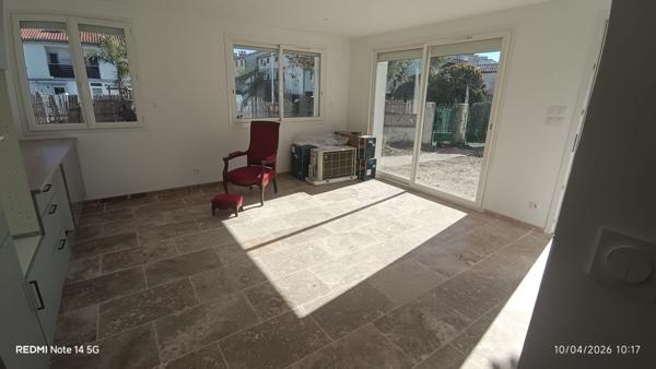 REZ DE JARDIN DE 50 M² ENTIEREMENT RENOVE PROCHE CENTRE-VILLE Le Grau-du-Roi (30240)