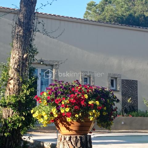 Propriété sur 2 hectares de terrain clôturée AVEC UN LOYER PERÇU DE 1700 EUROS TTC/MOIS
Occitanie, Hérault, Venez découvrir ce havre de paix:
A seulement 15 minutes des plages de Valras-plage, Vendres plage, Sérignan plage avec une vue imprenable sur la vallée, cette propriété
atypique est perchée sur les hauteurs du village de Maraussan, à seulement 5 minutes de toutes les commodités. Vous profiterez du climat
méditerranéen baigné par le chant des cigales.
En pleine nature, dans un parc, au calme, sans vis à vis, cette pépite possède de nombreux atouts:
Ce bien se compose:
D''une villa de 150 M2 avec 4 chambres, 
D' 1 Hangar loué avec bail, 
D' 1 garage, 
D' 1 chalet en bois pour voiture et/outils de jardinage 
De 2 habitations légères entièrement équipées
D'une remise agricole de 90 M2 avec 2 chambres, cuisine, salle de bain, séjour, entrée indépendante avec portail indépendant.

Potentiel de revenu locatif supplémentaire: 
Un terrain agricole attenant clôturé de 6000m² avec entrée indépendante vous attend également
pour culture, écotourisme, centre équestre, ...
Les points forts:
Rentabilité financière ( 25000 EUROS/an): hangar agricole loué avec bail 3/6/9 de 1700 euros/mois)
Vue imprenable sur la vallée
Calme, sans vis à vis
Raccordement au réseau ( eau, électricité, assainissement individuel)
Fibre
Panneaux solaires en auto consommation