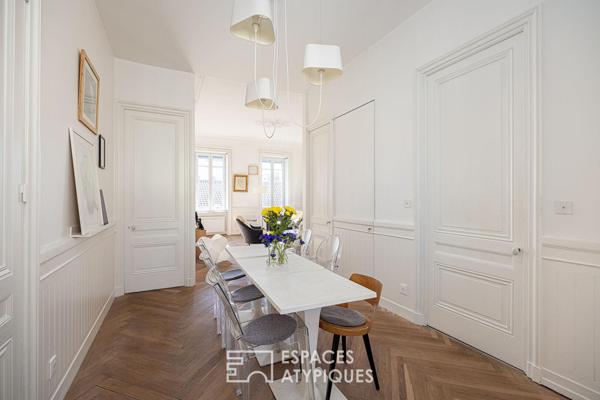 Bourgeois rénové en étage élevé