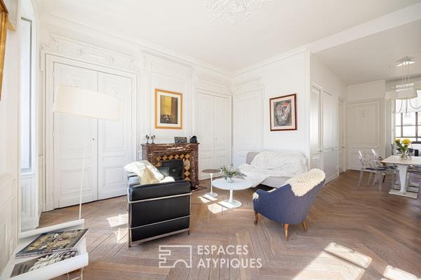 Bourgeois rénové en étage élevé