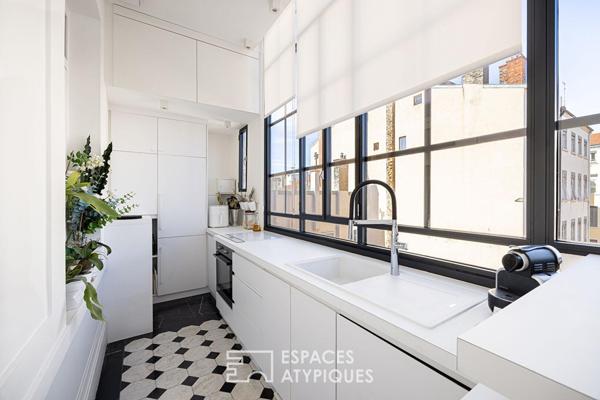 Bourgeois rénové en étage élevé