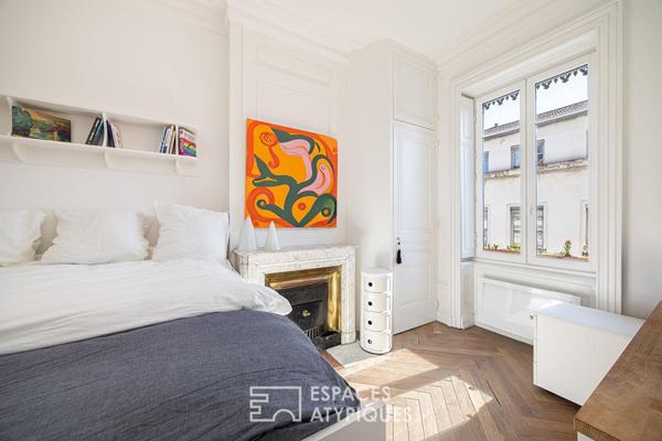 Bourgeois rénové en étage élevé