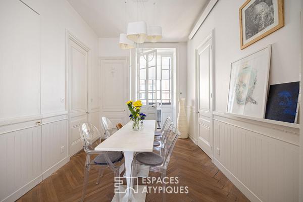 Bourgeois rénové en étage élevé