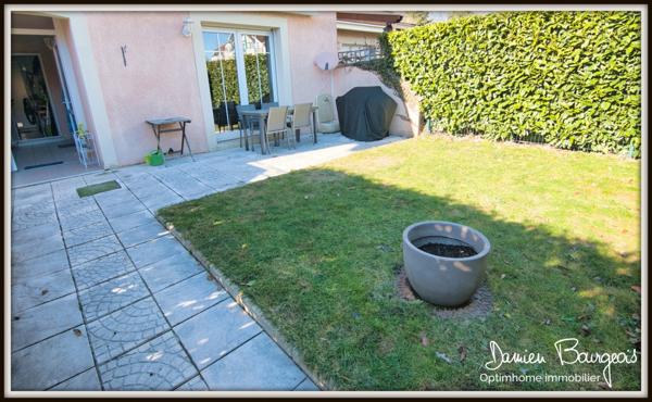 Maison mitoyenne traversante de 137m2 habitable 169 m2 au sol