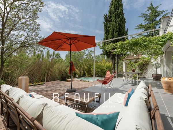Montferrier-sur-Lez (34980) Exclusivité - Montpellier Est - Montferrier-sur-Lez - Villa d’architecte 280 m² avec dépendance