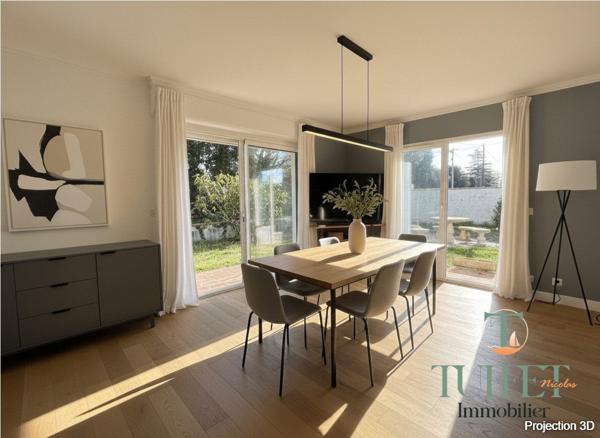 Maison plain-pied avec garage - 1 km du centre- Annexe de 28 m2 Potentiel Locatif