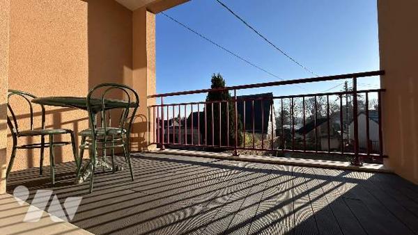 Appartement 60 m² hab + terrasse + garage 25m²