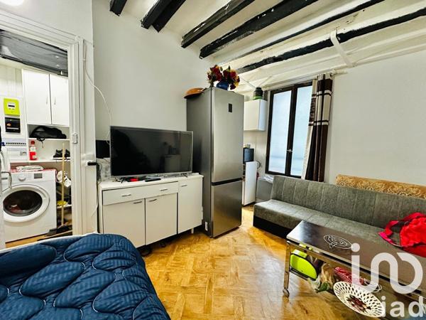 Studio 1 pièce de 19 m² à Paris (75019)