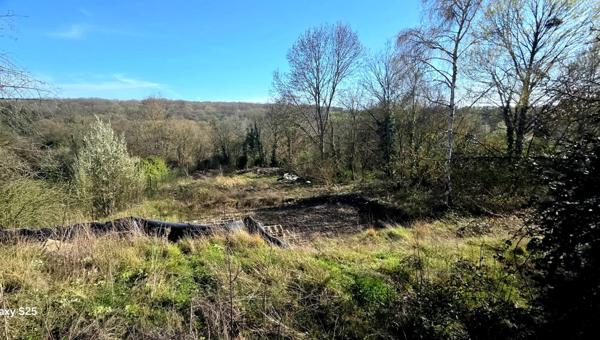 Terrain  constructible et viabilise de 1847m2 dans un des plus beaux village des Yvelines