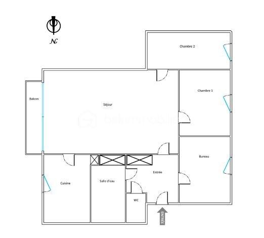 Appartement de 62 m²